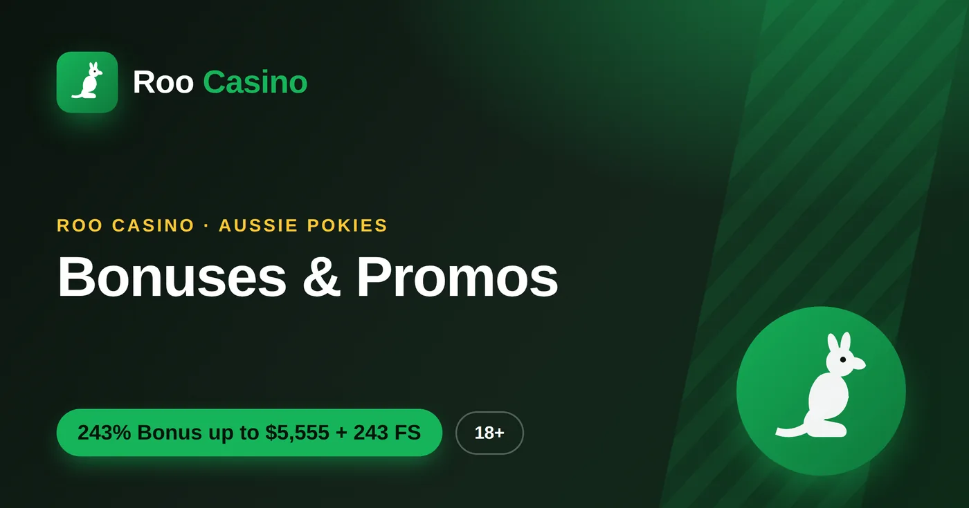 Roo Casino bonuses